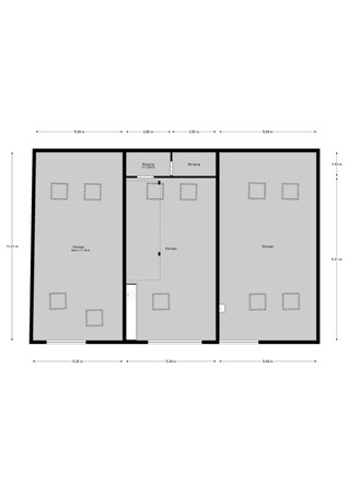 Floorplan - Gaagweg 36B, 2636 AK Schipluiden